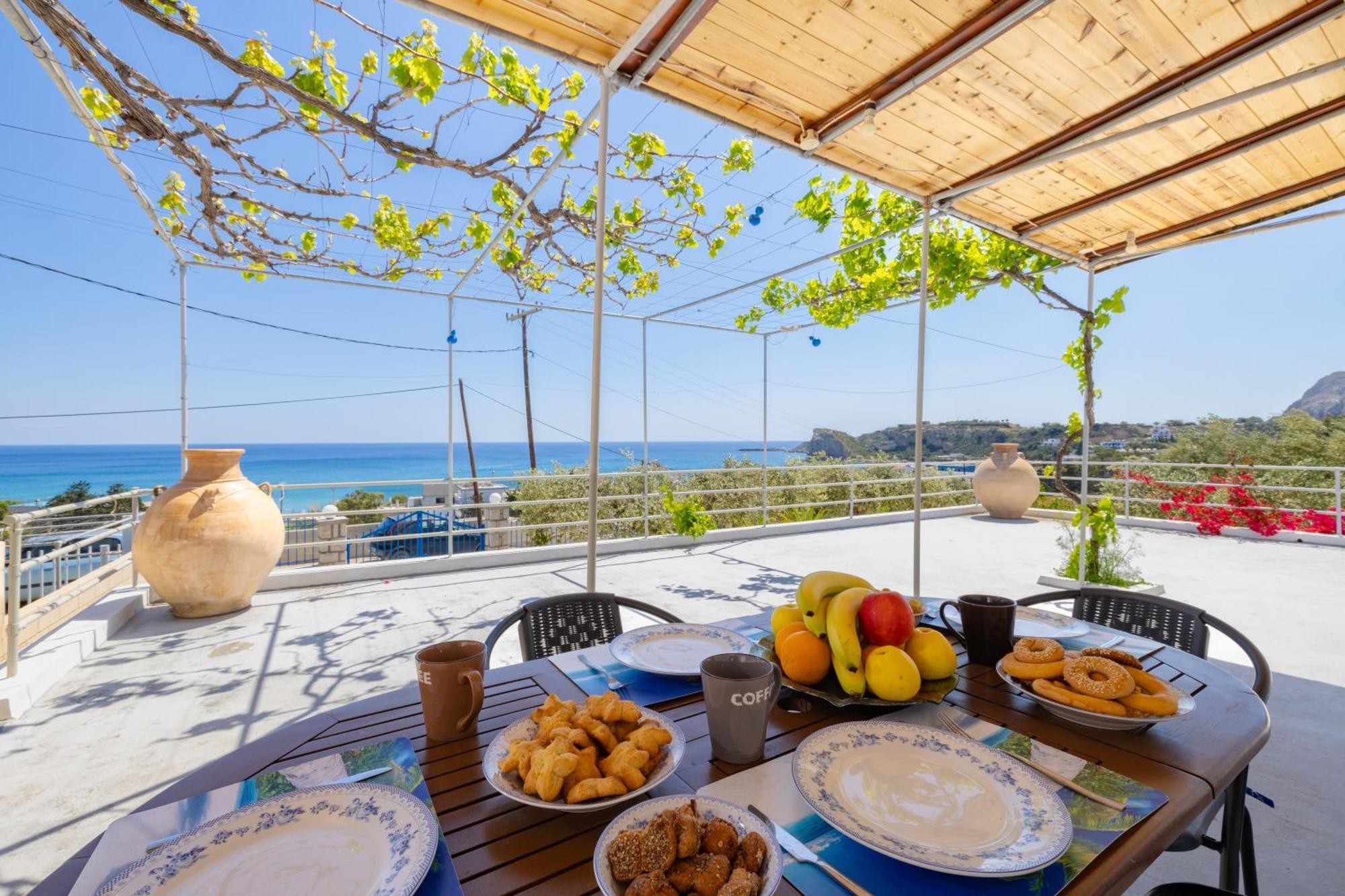 Endless Blue Stegna Villa Archangelos  Bagian luar foto