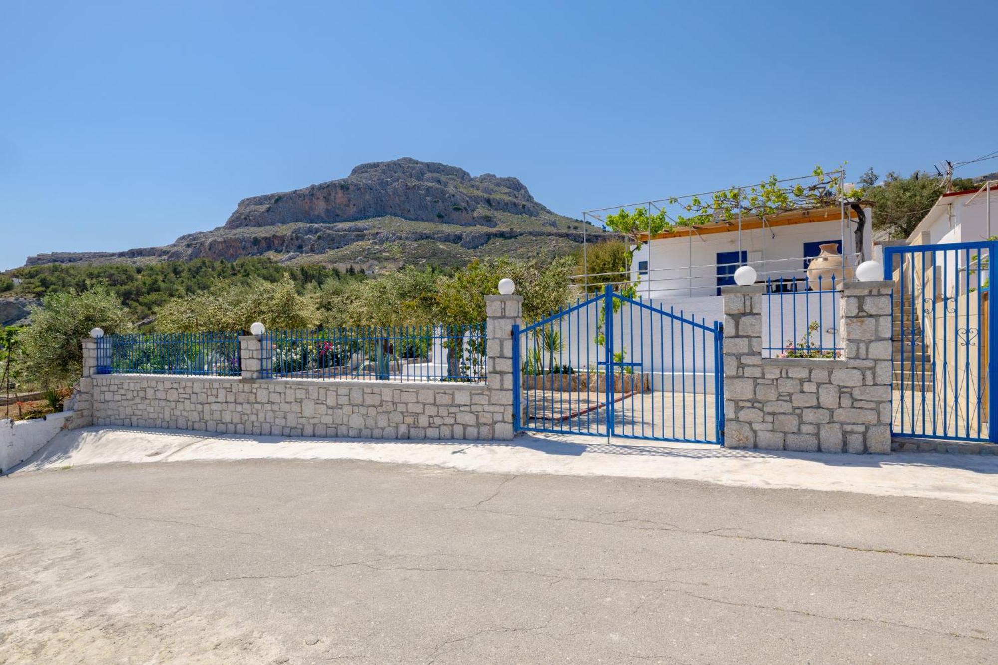 Endless Blue Stegna Villa Archangelos  Bagian luar foto
